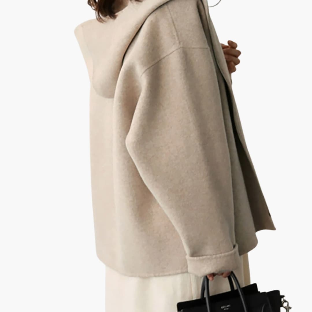 Kapuzensakko Damen | Sportlich-elegante Jacke mit Reißverschluss & Seitentaschen