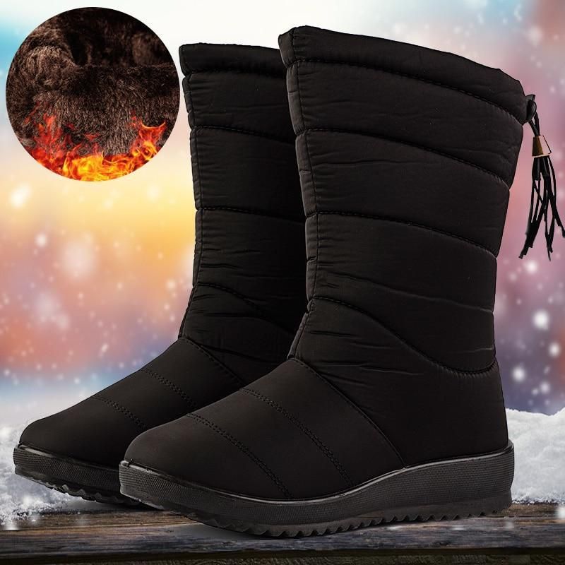 Winter Boots Damen | Gefüttert, Rutschfest & Stylisch