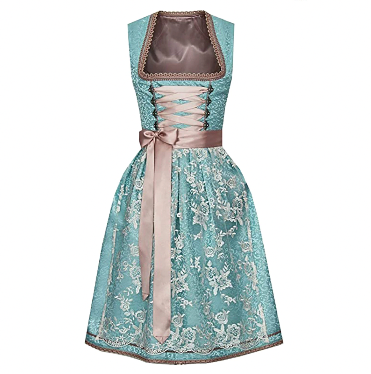 Dirndl Damen Tracht mit Schürze | Perfekt für Oktoberfest & Festliche Anlässe