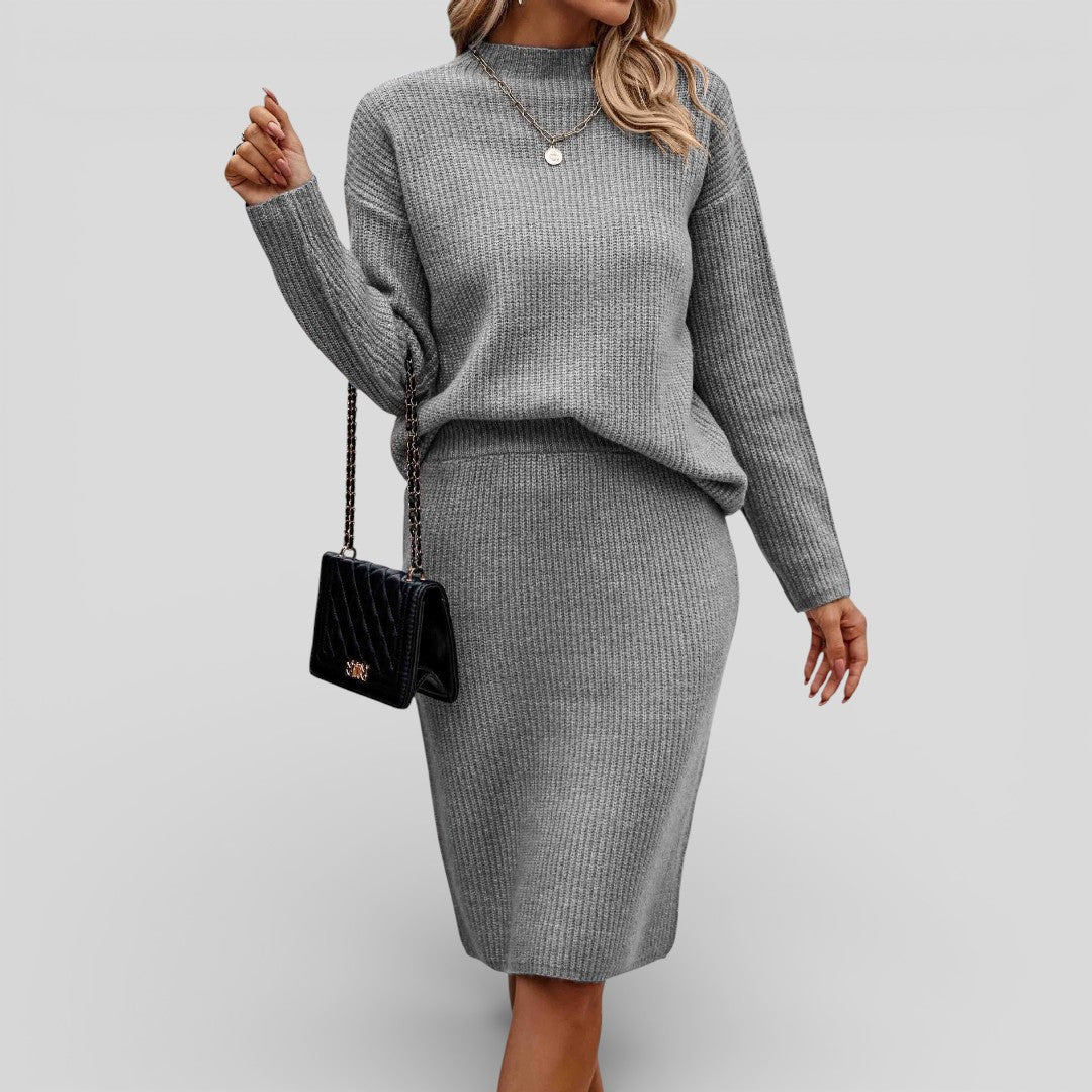 Damen Set mit Lockerem Schnitt & Rundhalsausschnitt – Komfortabel, Stylisch & Vielseitig