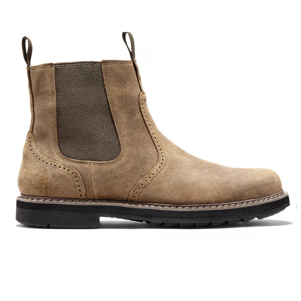 Oxenden | Herren Chelsea Boots mit Seitenreißverschluss & elastischen Einsätzen für Winter & Freizeit