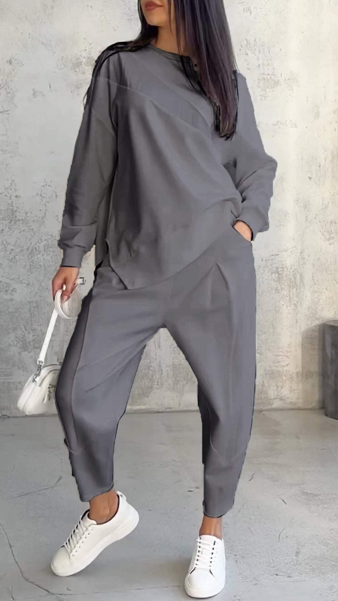 Zweiteiliges Damen-Freizeitset für Komfort und Stil