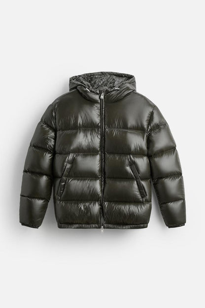 Herren Steppjacke mit Kapuze | Moderne Winterjacke für Wärme und Komfort