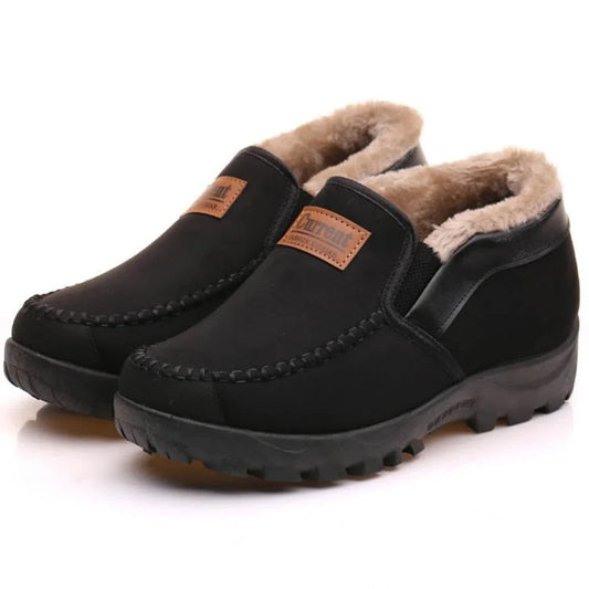 Helane | Leder Schneestiefel Comfy 2024