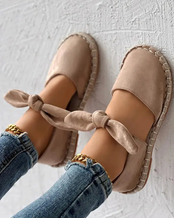 Tanna | Slip-On Sandalen mit stilvollem Strik – Bequem und modisch