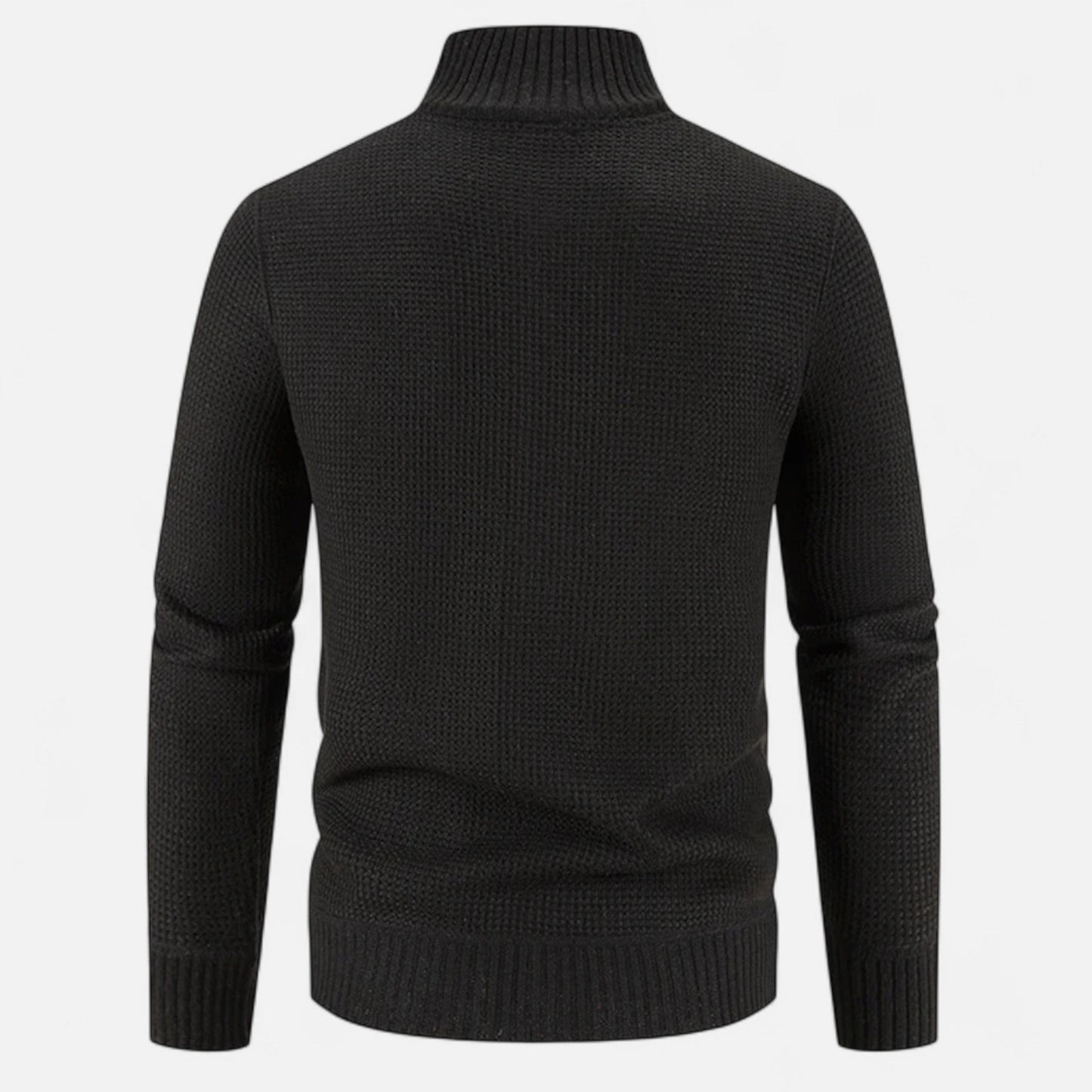 Herren Fleecejacke Patchwork | Stehkragen und Stilvolle Kontraste