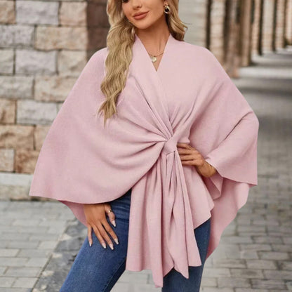 Wickel-Poncho-Top | Eleganz und Leichtigkeit für stilbewusste Frauen