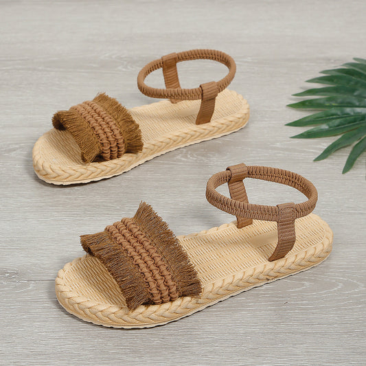 Quanasia | Sommer Quaste Sandalen