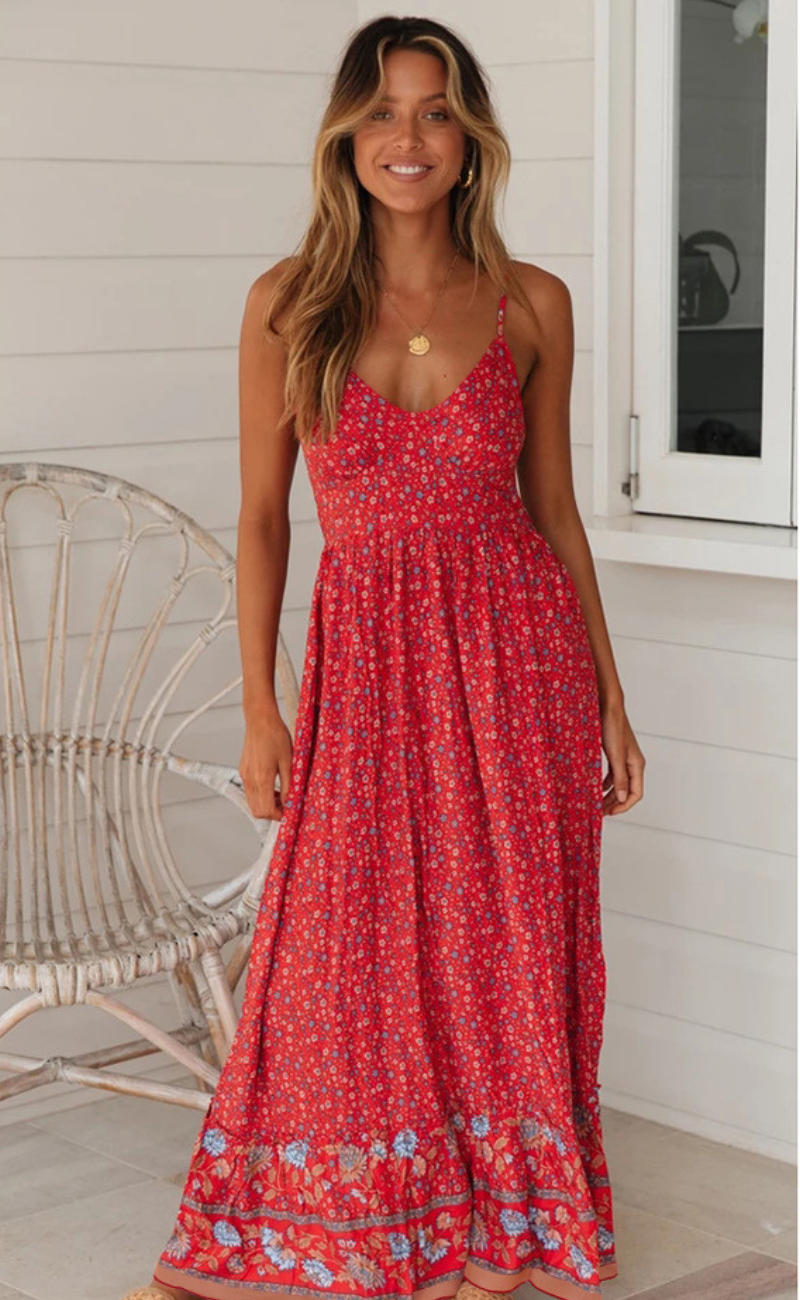 Esma | Sommer Boho Maxikleid