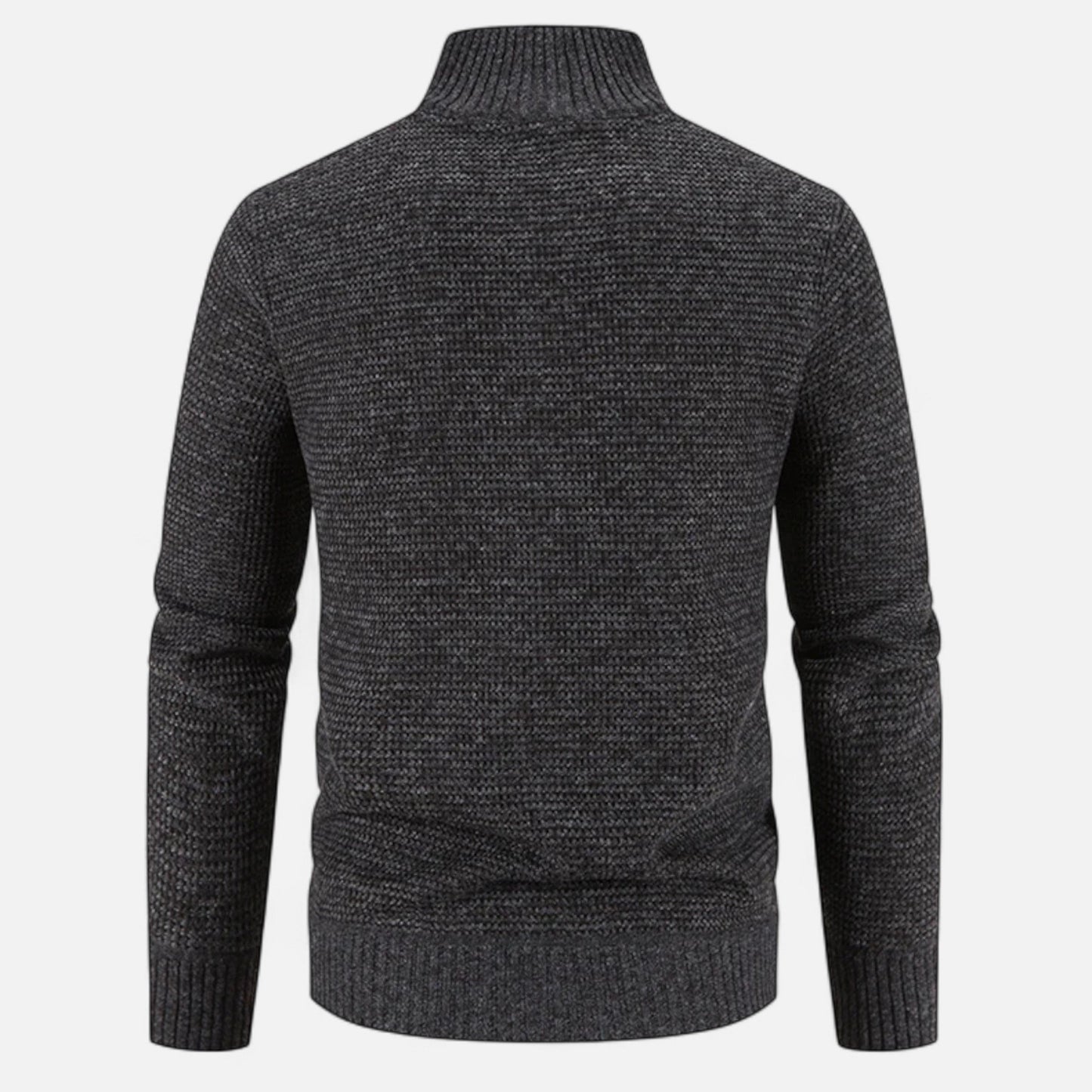 Herren Fleecejacke Patchwork | Stehkragen und Stilvolle Kontraste