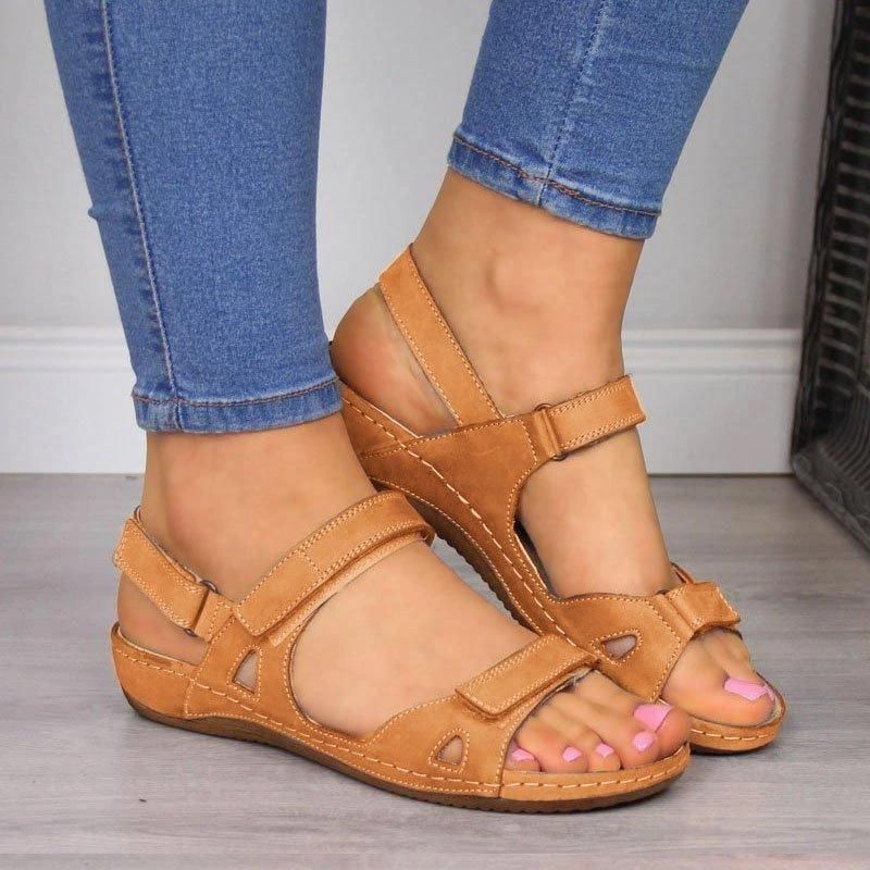 Siani | Komfort-Orthopädische Sandalen mit Klettverschluss