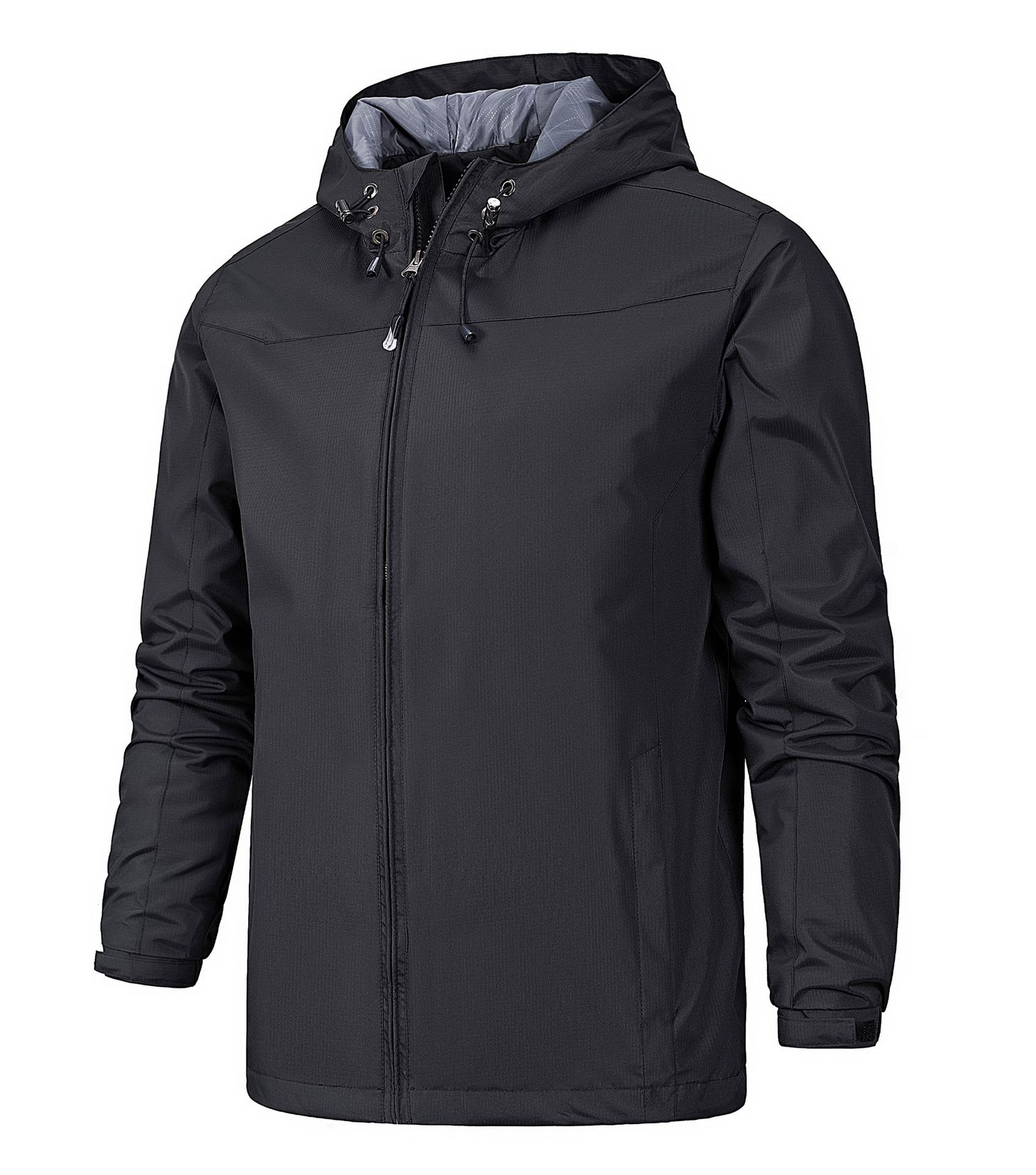 Alaric | Herren Regenjacke mit Kapuze | Leichte, wasserdichte und atmungsaktive Jacke