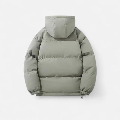 Hooded Cotton Puffer Jacket | Unisex, Leicht & Wärmend