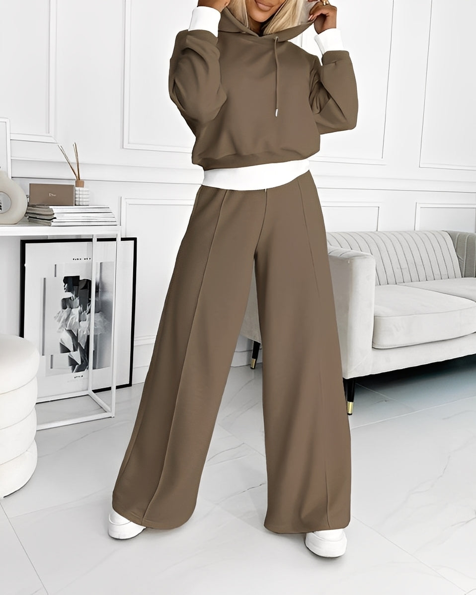 Stilvolles Damen Trainingsanzug-Set mit Kapuze – Komfortabel, Trendy & Alltagsbereit