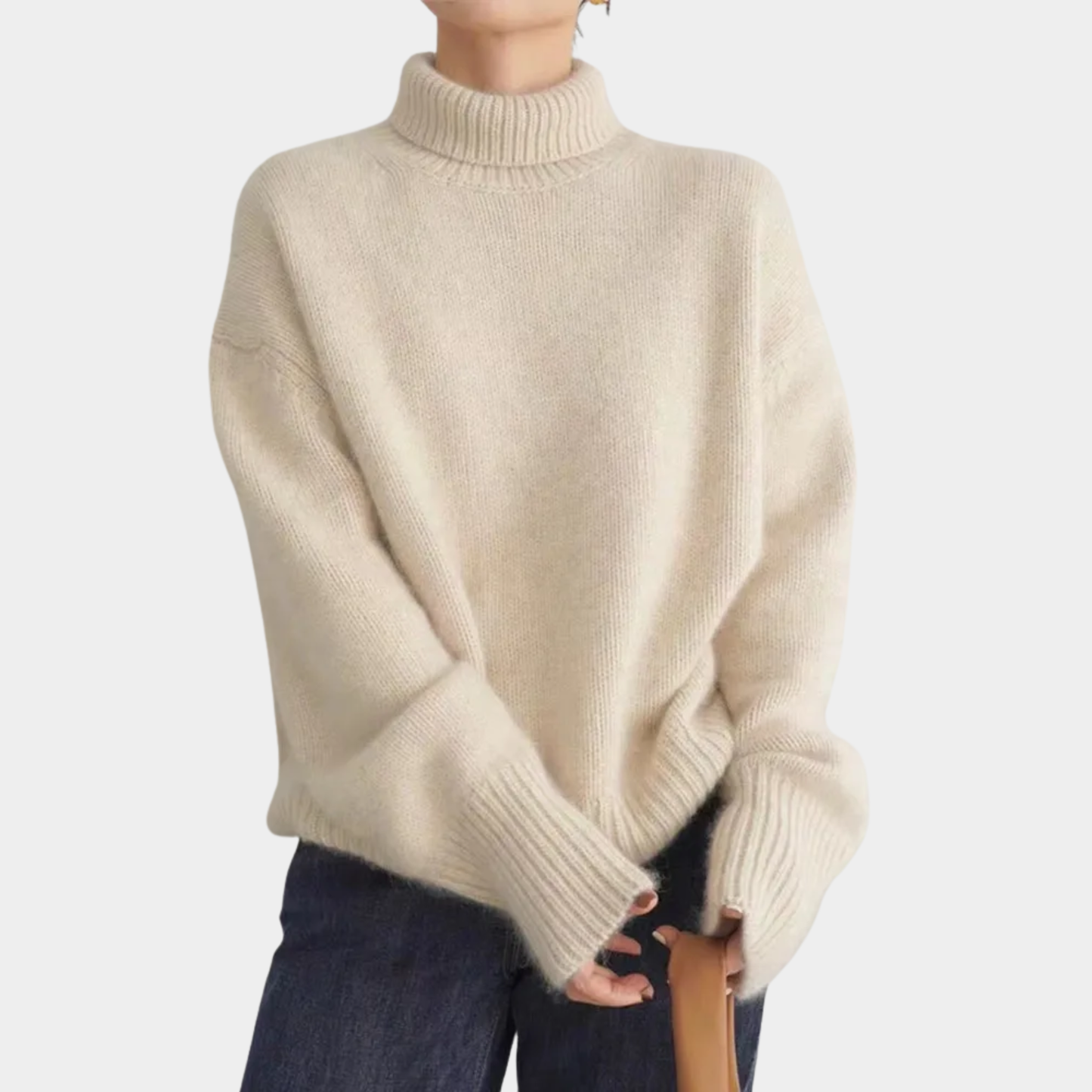 Oversized Rollkragenpullover Damen | Kuscheliger Komfort für stilvolle Winterlooks