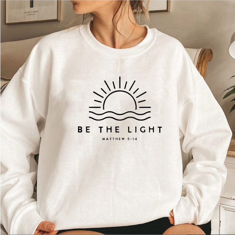 GiiGii | Stijlvolle Sweater "Be The Light" - Modischer pullover