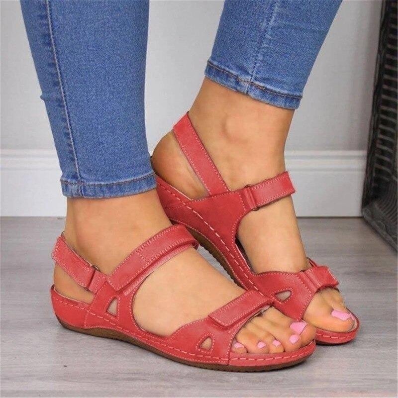 Siani | Komfort-Orthopädische Sandalen mit Klettverschluss