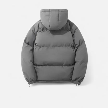 Hooded Cotton Puffer Jacket | Unisex, Leicht & Wärmend