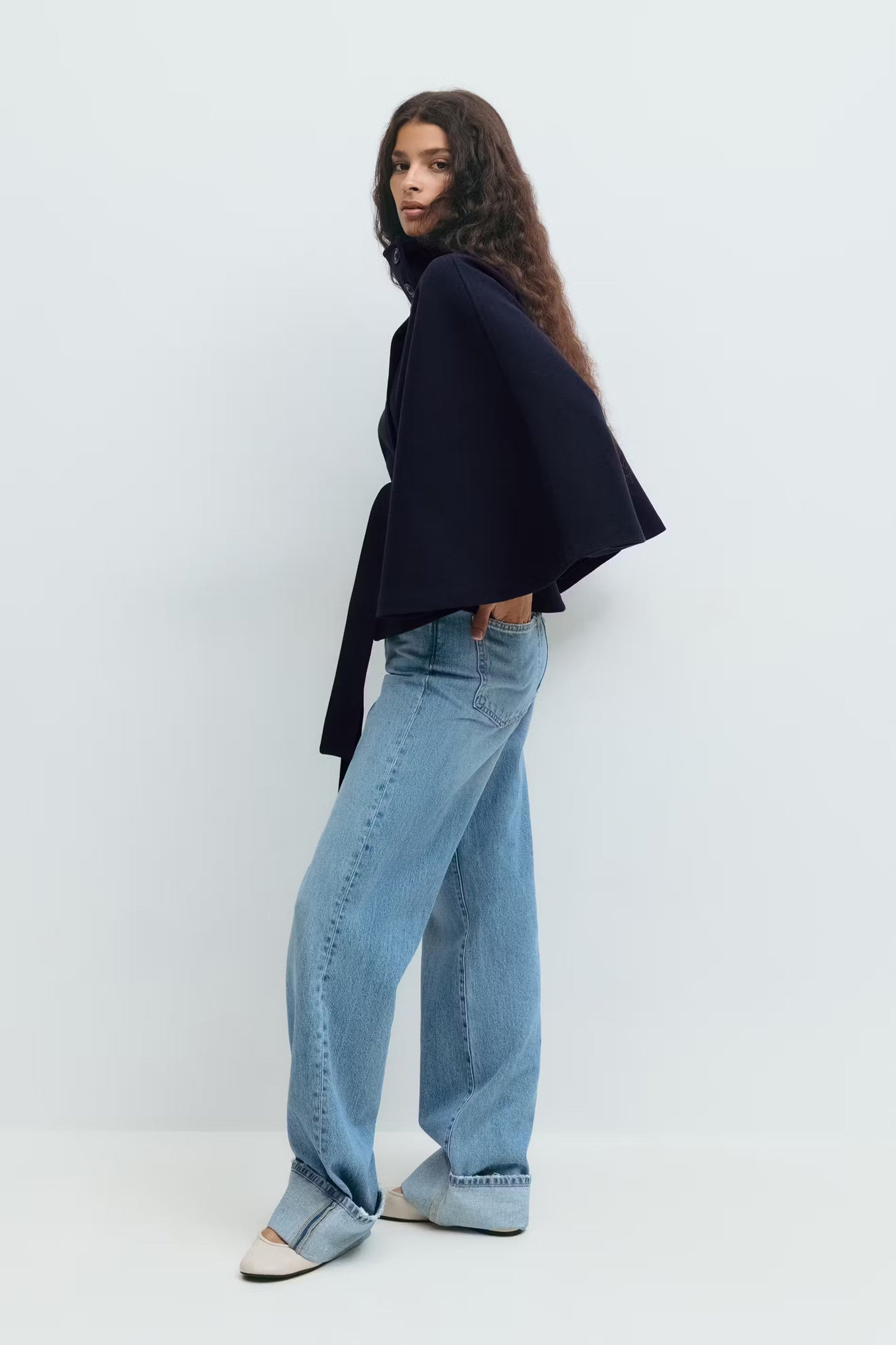 Damen Jacke mit Gürtel und weitem Schnitt | Eleganz trifft modernen Komfort