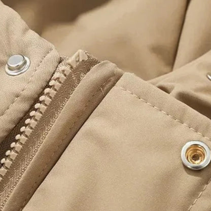 Hooded Cotton Puffer Jacket | Unisex, Leicht & Wärmend