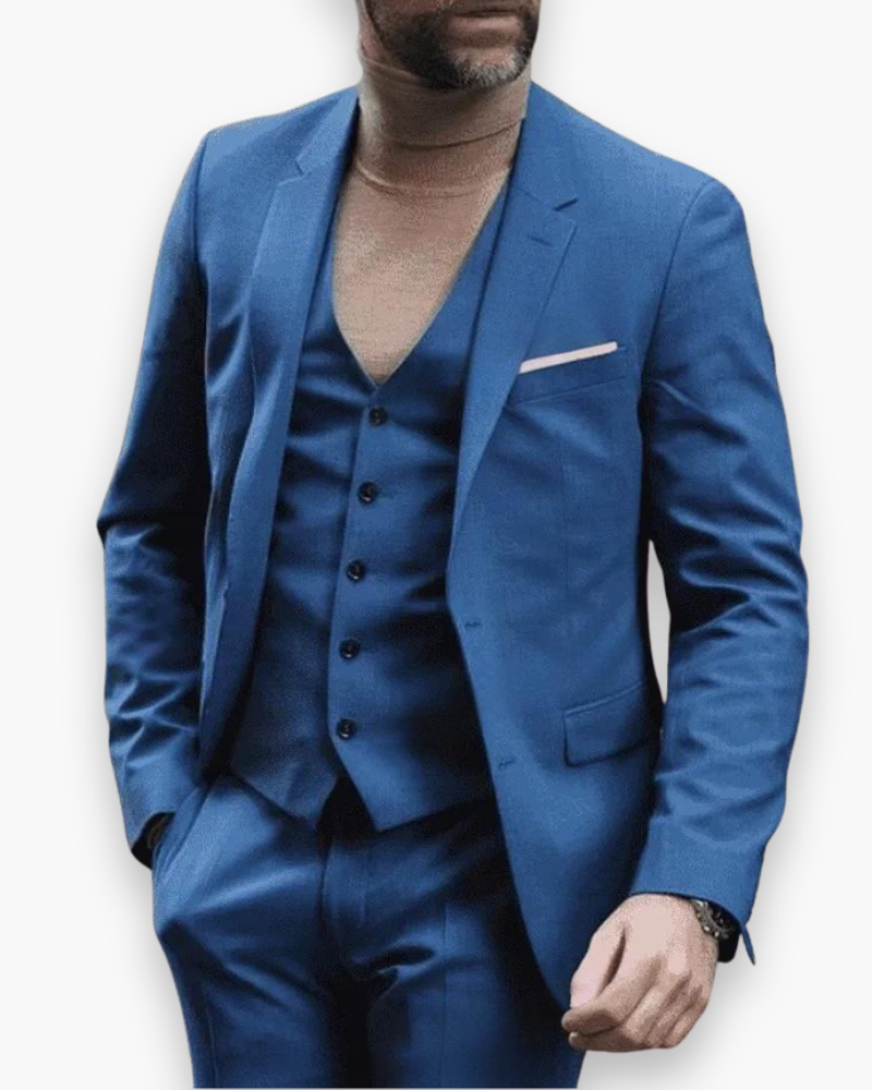 Dreiteiliger Herrenanzug mit Weste | Eleganz und Stil für jeden Anlass