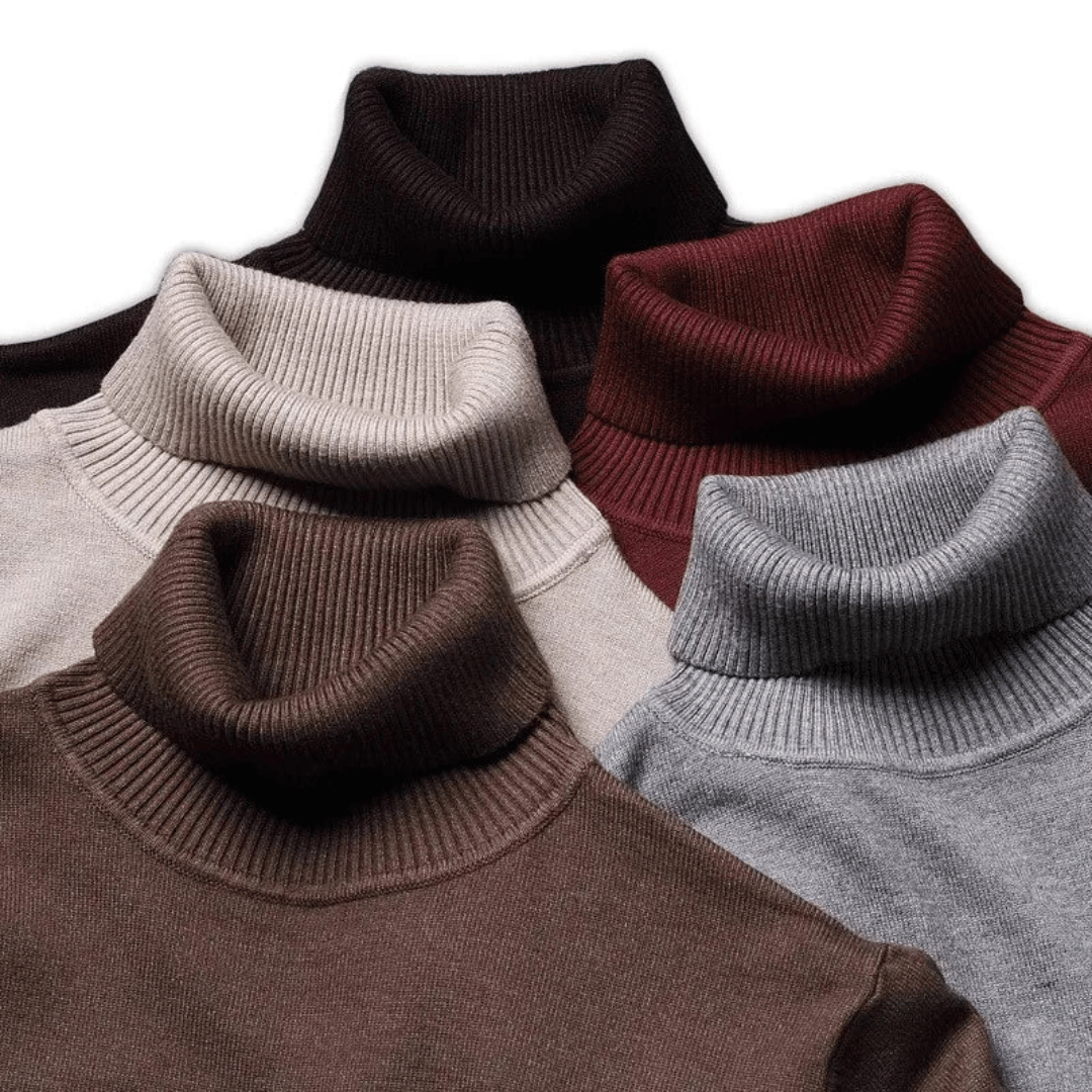 Bodo | Herren Rollkragenpullover in Einfarbig, Warm und Stilvoll