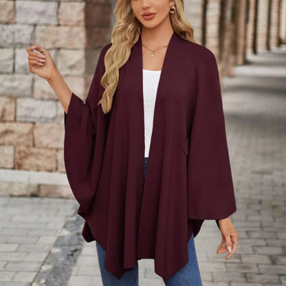 Wickel-Poncho-Top | Eleganz und Leichtigkeit für stilbewusste Frauen