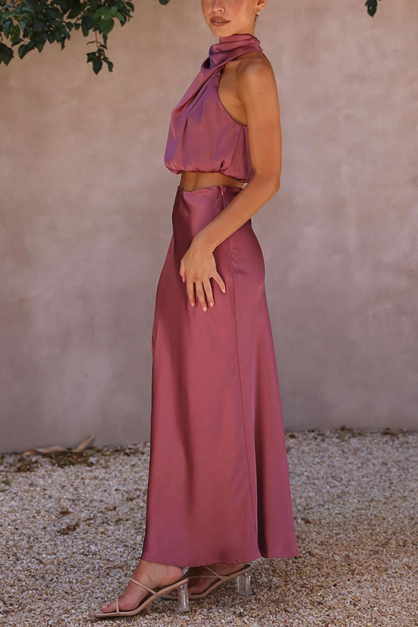 Megani | Elegantes Maxi-Rock-Set