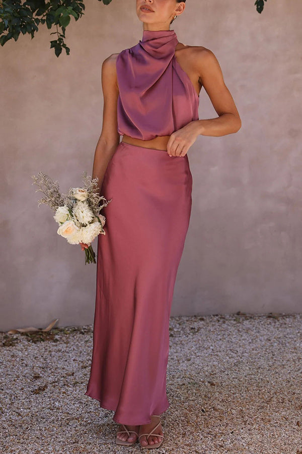 Megani | Elegantes Maxi-Rock-Set