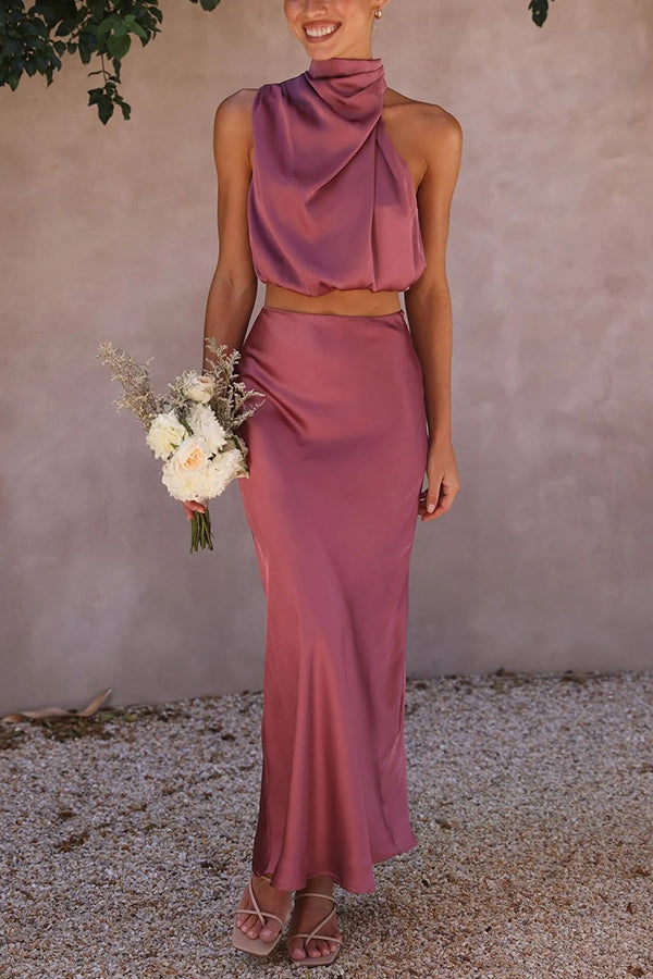 Megani | Elegantes Maxi-Rock-Set