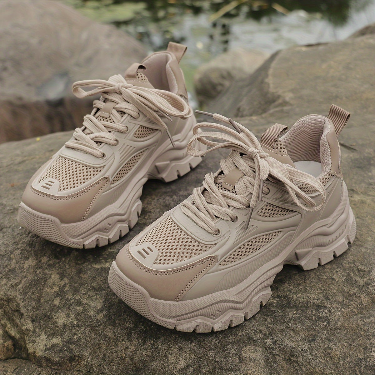 Jeslira Chunky Sneaker mit Plateau und Schnurung Mainz Mode