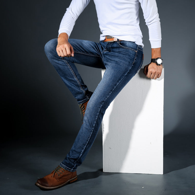 Garrett | Herren Slim Fit Stretch Jeans – Bequeme, Formende und Vielseitige Denim-Hose