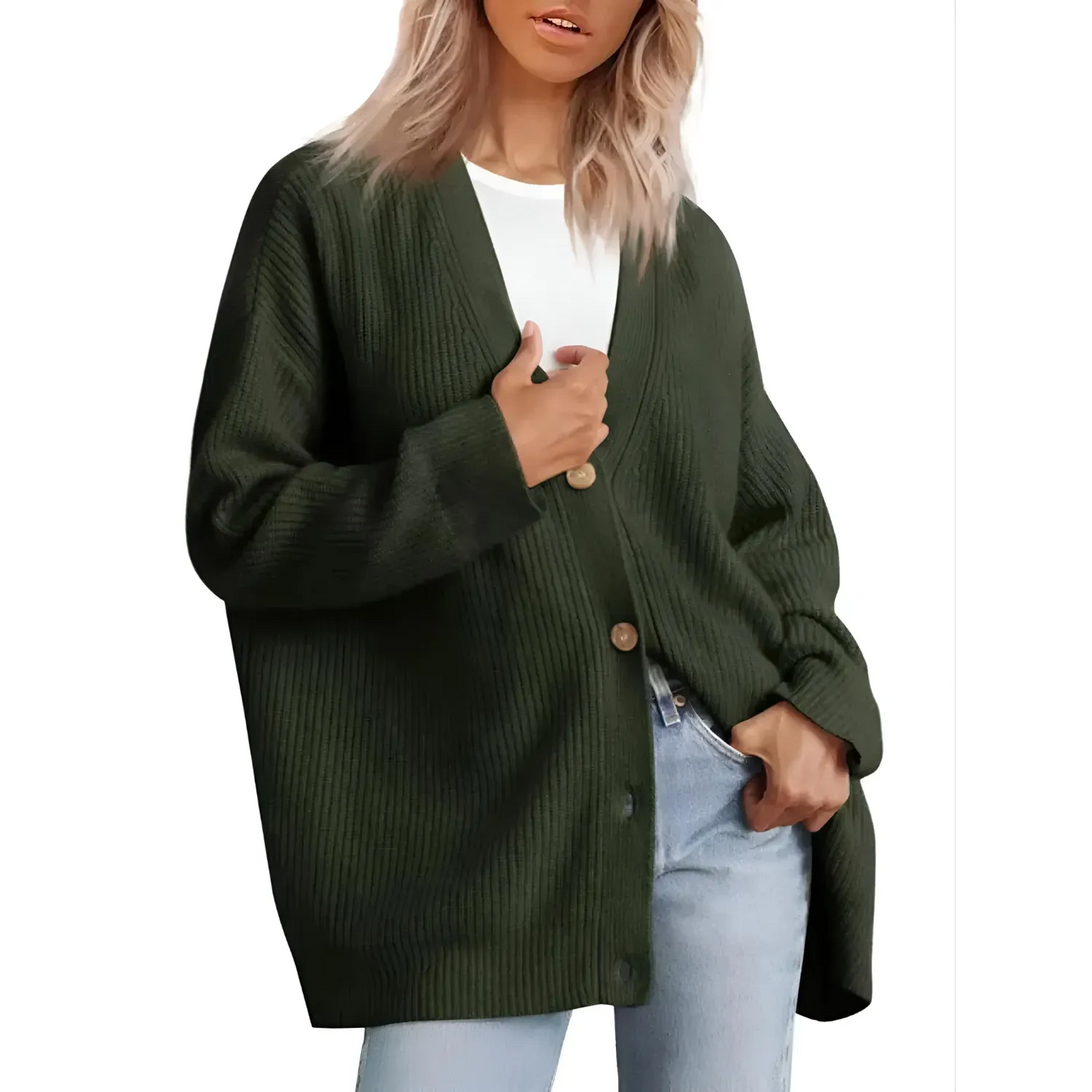 Vesino | Eleganter Cardigan mit V-Ausschnitt