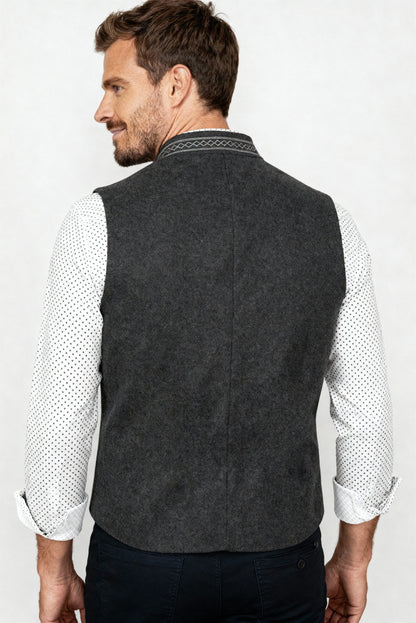 Thermal Vest Herren | Stylische, warme Weste mit V-Ausschnitt