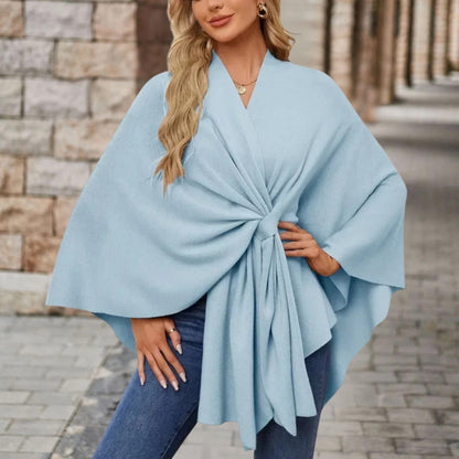 Wickel-Poncho-Top | Eleganz und Leichtigkeit für stilbewusste Frauen