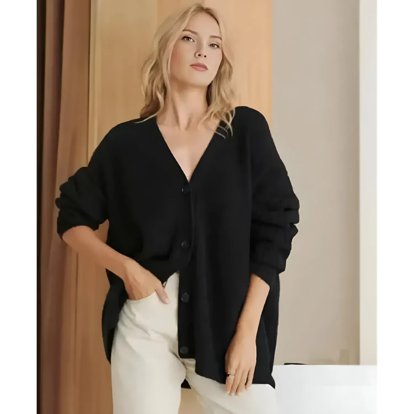 Vesino | Eleganter Cardigan mit V-Ausschnitt