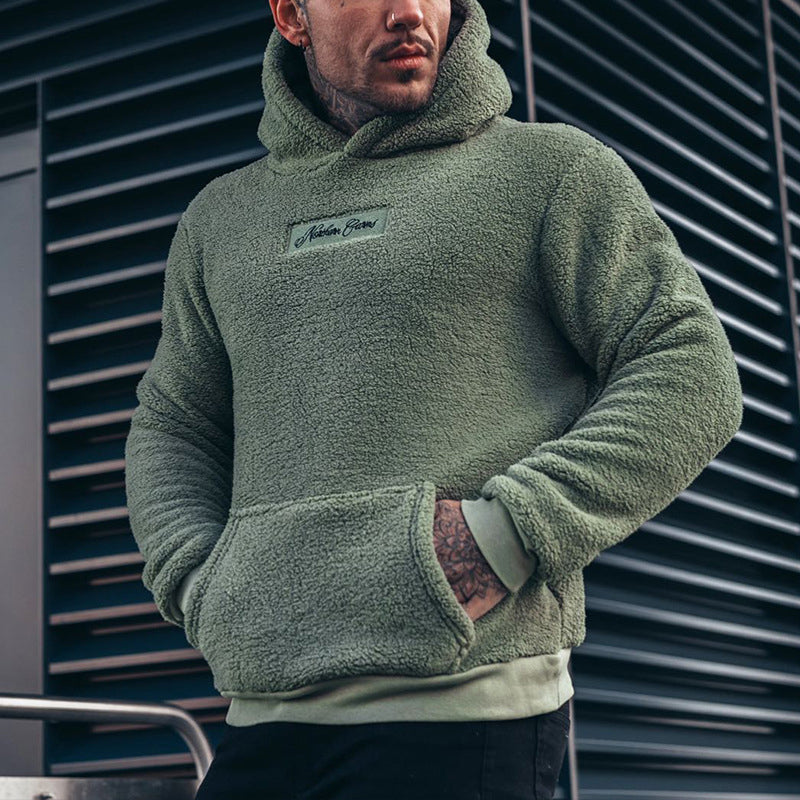 Iago | Herren Fleece Kapuzenpullover mit Kängurutasche – Kuschelig und Stylisch