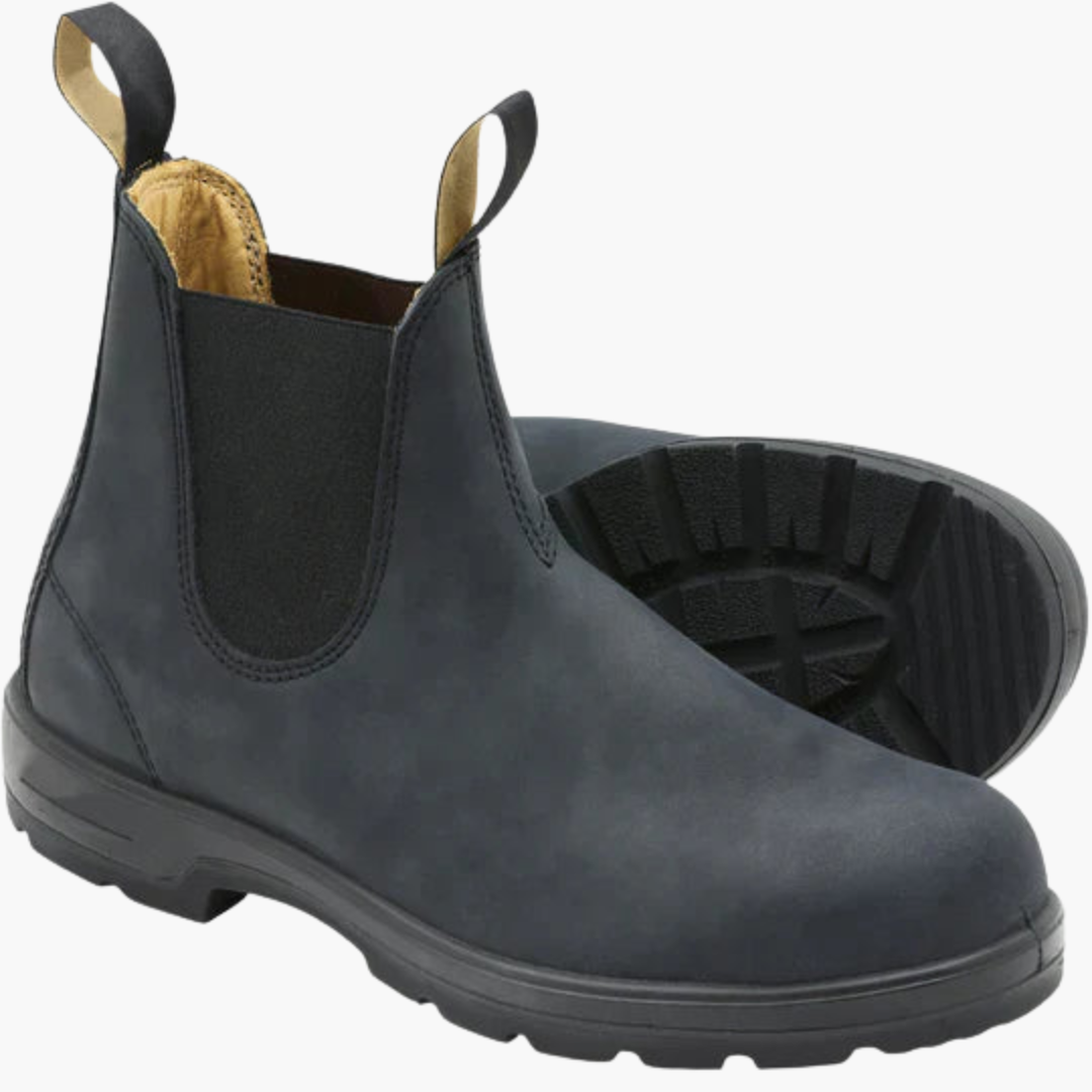 Chelsea Boots Herren | Elegante Slip-On Stiefel mit Schaft & Seiteneinsätzen