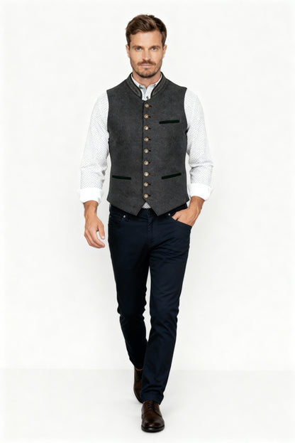 Thermal Vest Herren | Stylische, warme Weste mit V-Ausschnitt