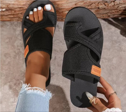 Aline | Leichte orthopädische Slide-Sandalen