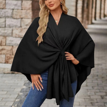 Wickel-Poncho-Top | Eleganz und Leichtigkeit für stilbewusste Frauen