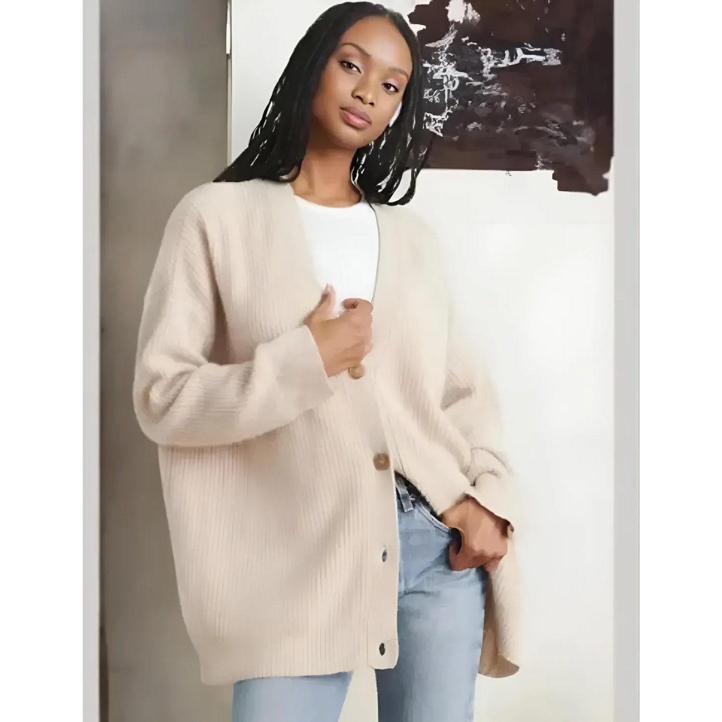 Vesino | Eleganter Cardigan mit V-Ausschnitt