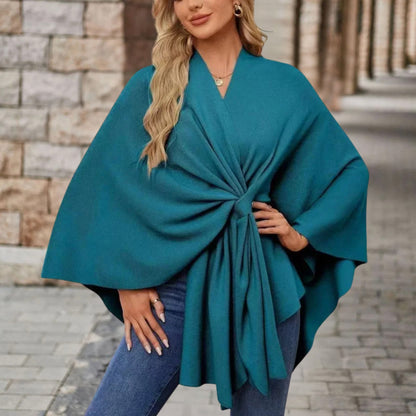 Wickel-Poncho-Top | Eleganz und Leichtigkeit für stilbewusste Frauen