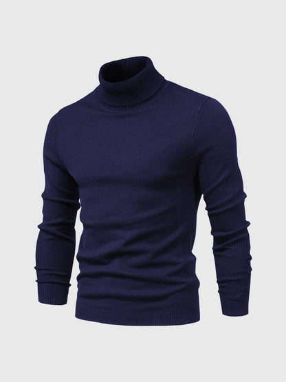 Griffin | Herren Rollkragenpullover | Eleganter Baumwoll-Look