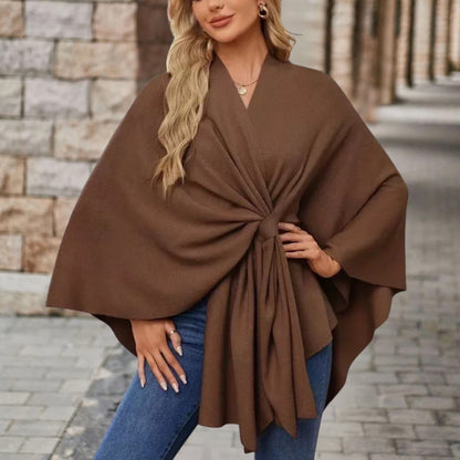 Wickel-Poncho-Top | Eleganz und Leichtigkeit für stilbewusste Frauen