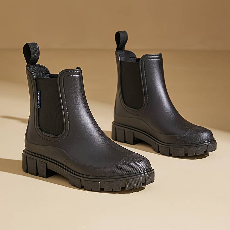 Anouschka | Damen Wasserfeste Chelsea Boots mit Elastischem Seitenbereich und Rutschfester Sohle