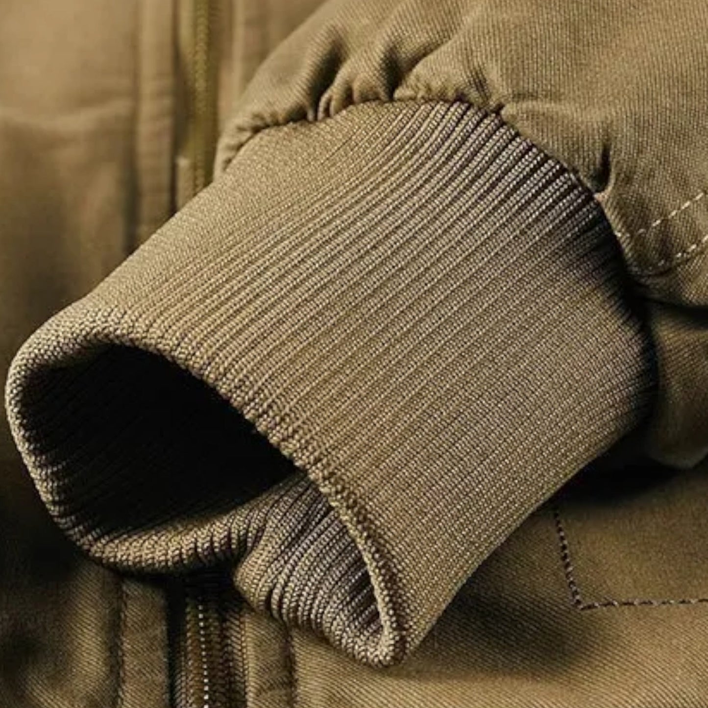 Wolfgang | Herren Casual Jacke mit Fleece-Futter – Stehkragen, Reißverschluss & Rippbündchen für Alltag & Freizeit