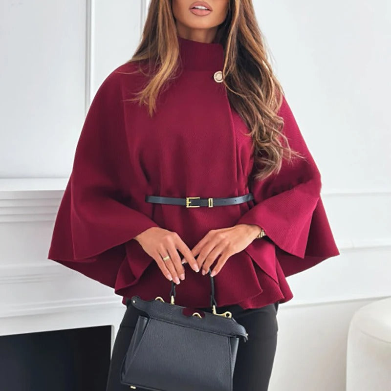 Wendy | Damen Oversized Cape-Mantel – Eleganz und Wärme vereint