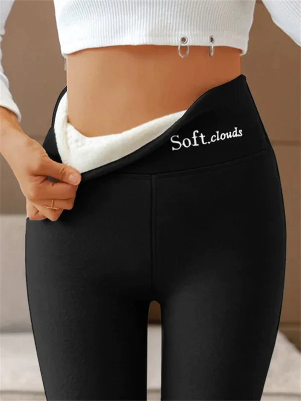 Softy | Fleece-gefütterte Schlankmachende Leggings