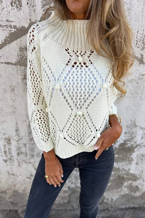 Carlene | Stylischer Pullover mit Cut-Out-Design – Luftig, Modern & Bequem